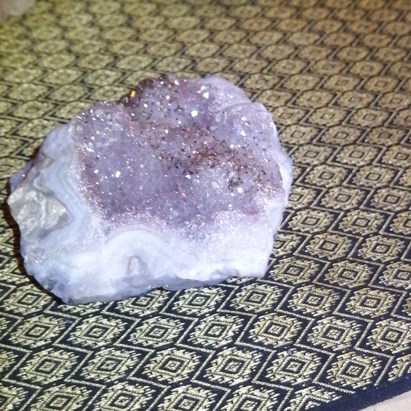 Magical✨ aura coated AMETHYST cluster! So sparkly! 💜 - Picture 7 of 10